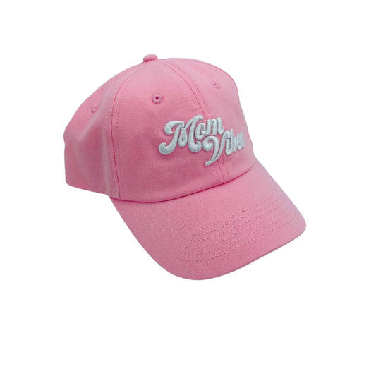 Mom Vibes Hat Pink